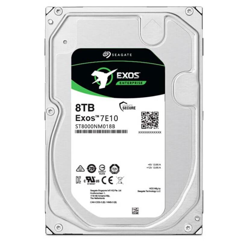 Seagate Exos 7E10 8TB Enterprise Hard Drive