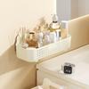 Space Saving Waterproof Wall Shelf for Bathroom Kitchen Easy Installation Multiple Layer Cosmetic Organizers