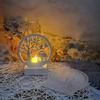 Mushroom House Candle Holder Molds Crafts Mould Love Tree Candlestick Silicone Moulds Castings Molds