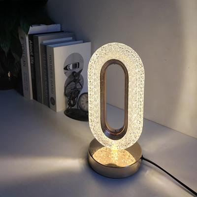 Luxury Crystal Table Lamps Bedroom Bedside Lamp Simple Creative Internet Celebrity Desk Lamp Romantic Atmosphere LED Small Night