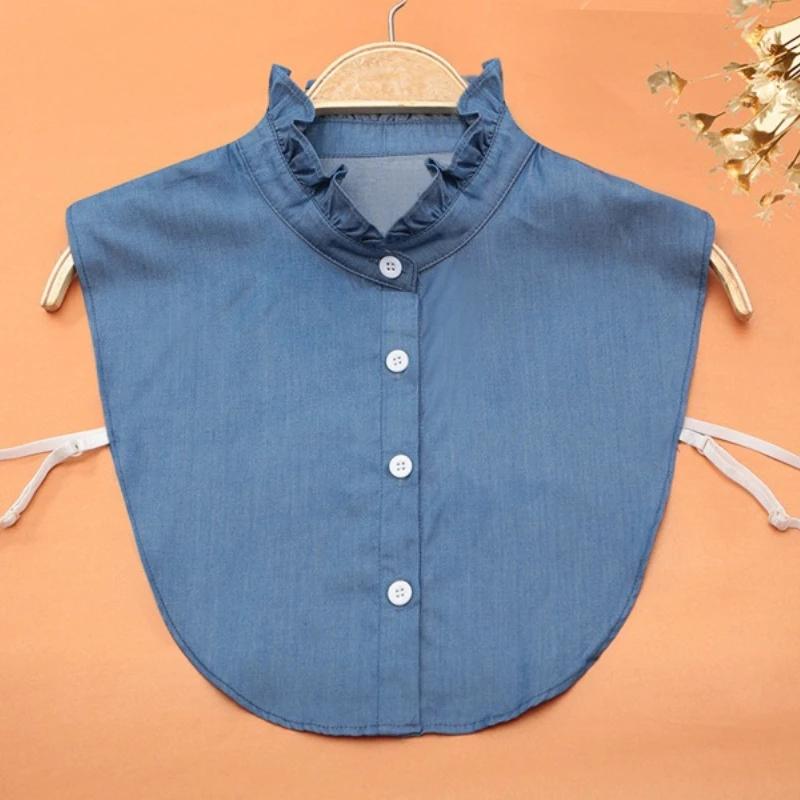 Spring/Autumn/Winter New Fake Collar Shirt Women's Neckwear Sweater Decchable Decorative Collar Female Lace Lapel Fake Collar