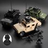 Military Army Jeeps Armored Vehicle Model Building Block Dolls Toy Weapons Special Forces SWAT Soldier Assemble Figures Toys