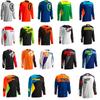 Herren Damen Langarm Mountainbike Trikot Radsporthemd Offroad Motorrad Trail Riding Sportbekleidung