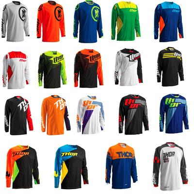 Men Women Long Sleeve Mountain Bike Jersey Cycling Shirt Off-Road Motorbike Trail Riding Sportswear