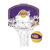 Wilson Unisex Adult Los Angeles Lakers Mini Basketball Hoop Set