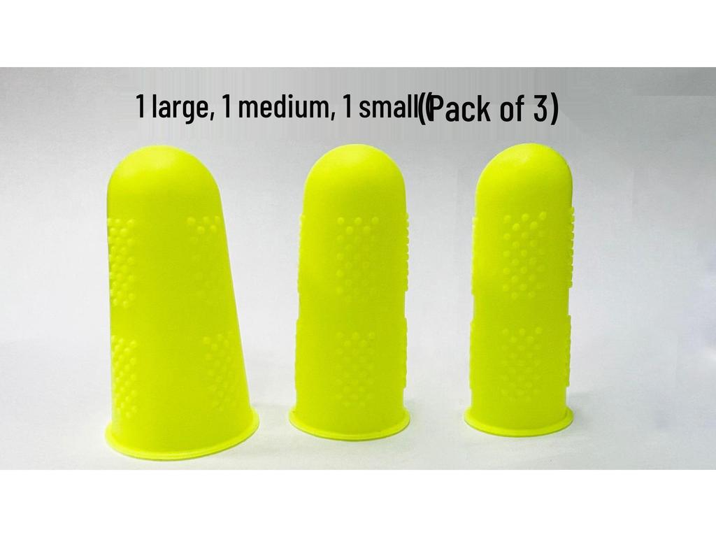 Mânecuțe de silicon antistatice Wenshida pentru degete - Protecții antiderapante rezistente la căldură