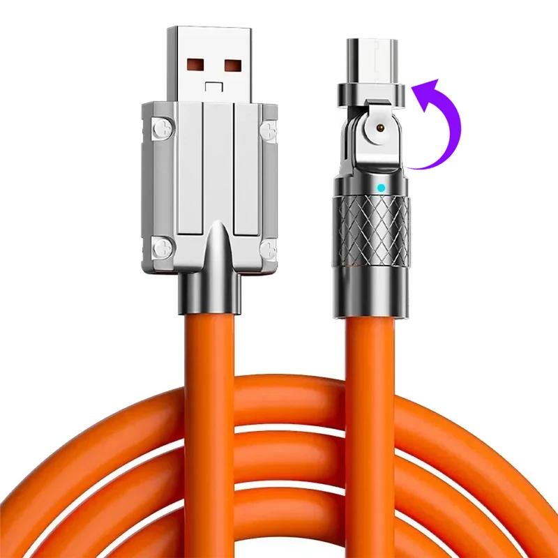 Micro USB Cable Android Phone Charger Silicone Charging Cord for Samsung Galaxy S7 S6 Edge S5 Note 5 4 PS4 Camera MP3 Charge