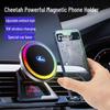 Cheetah CS10/CS9 Magnetic Wireless Car Charger Mount with LED Light for Apple Devices