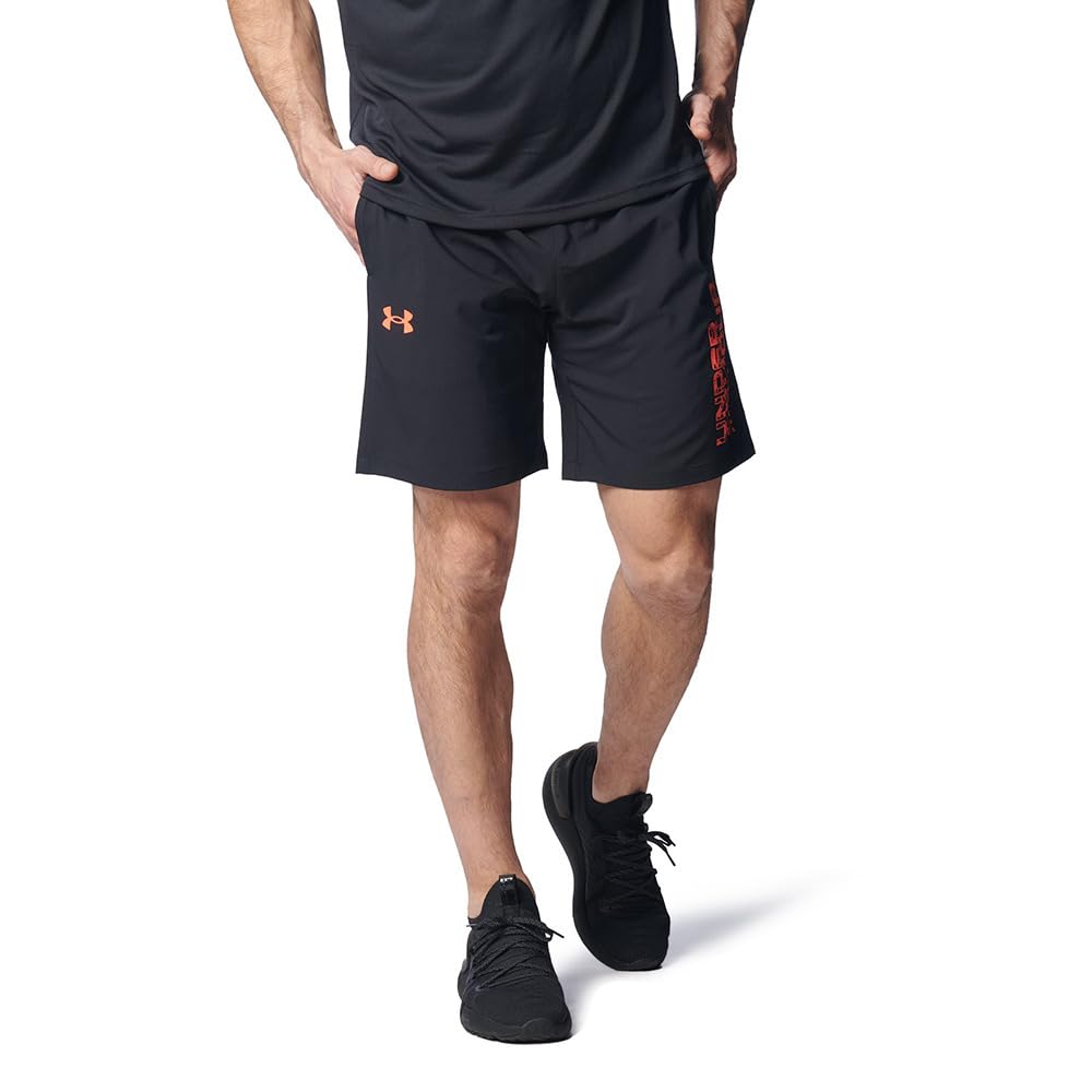 Under Armour UA Fresh Woven Shorts Black After Burn LG