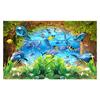 3D Wallpaper Modern Underwater World Dolphins Cartoon Kids Bedroom Murals Living Room Background Wall Painting