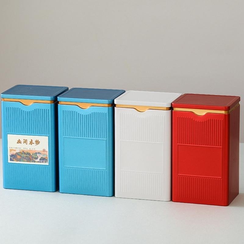 Tea Storage Container For Loose Leaf Tea Stylish Kitchen Canister For Storing Coffee Beans Or Dry Snacks