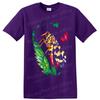 Grasshopper T Shirt Colorful Tropical Insect Leaf Nature Graphic Tee Gift Art