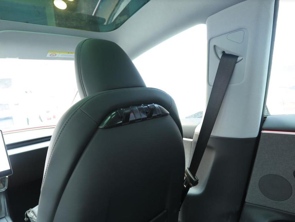 Concealed Hook Bracket for Rear Seat Backrest in Updated Tesla Model 3Y