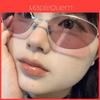 Advanced Cat Eye Metal Frame Sunglasses With Uv400 Protection For Outdoor Travel And Fashion