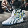 Fashion Men's Basketball Shoes Cushioned Breathable Sneakers Athletes Lightweight Sports Shoes Casual Footwear Sneakers For Male 35-45