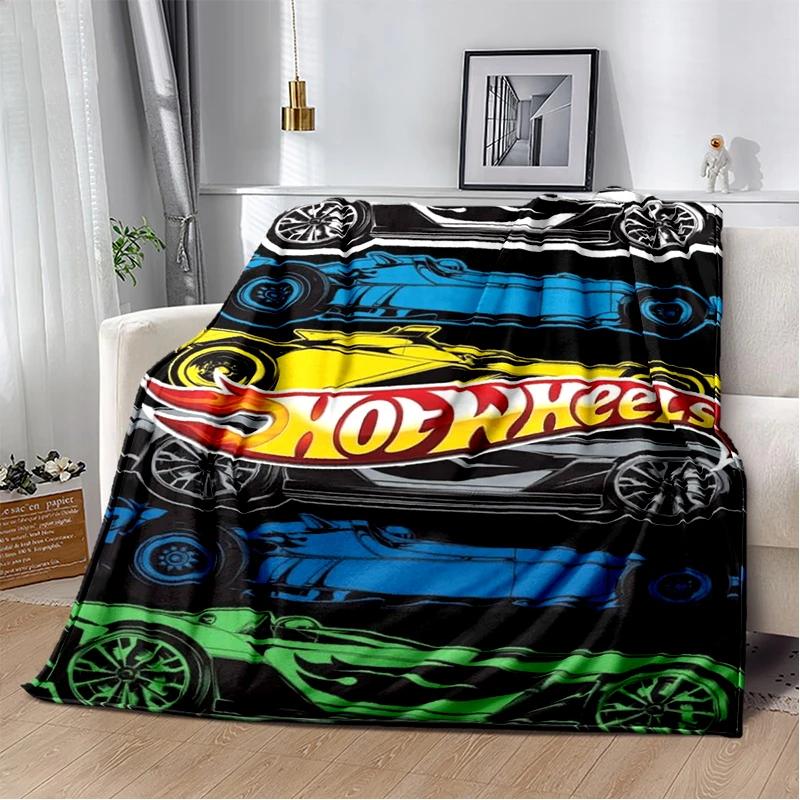 

2025 Новий новий H-Hot Wheels Мультяшна Фланелева Ковдра, М яка Плед для Дому Спальні Ліжка Дивана Покривало для Подорожей Дитячий Подарунок 130x150cm