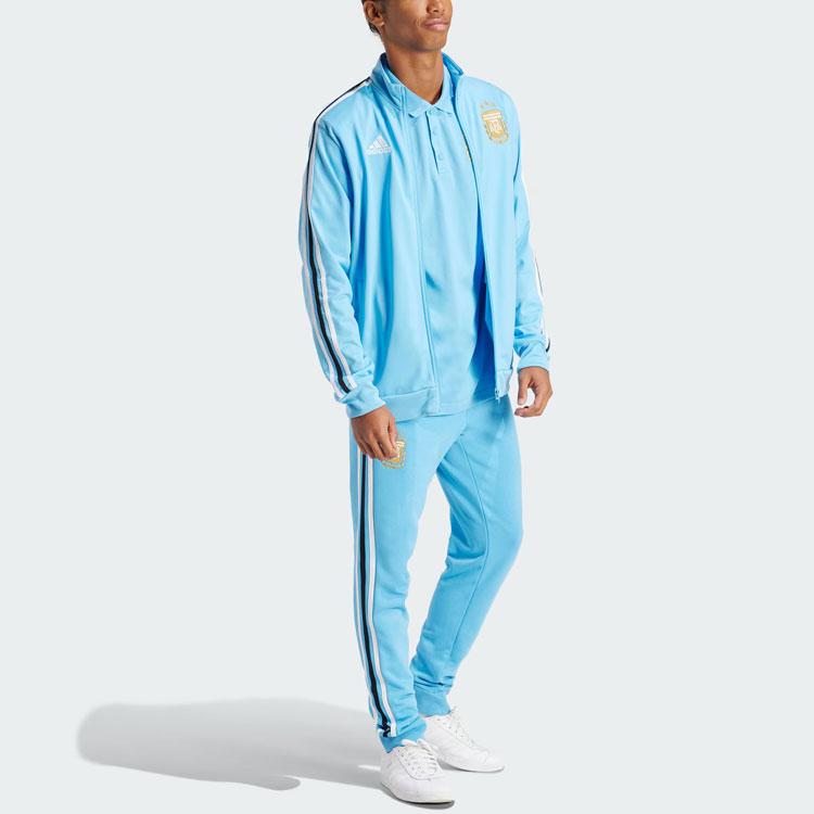 Adidas Argentina DNA Polo Shirt Men Tops Blue IU2140