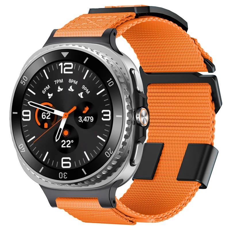 Nylon Design Nylon band for Samsung Watch 8 Classic strap Sport watchbands Accessories Bracelet Galaxy Watch Ultra 8 44mm 40mm