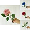 Classic Romantic Rose Handcraft Artificial Flowers For Wedding Party And Home Decoration