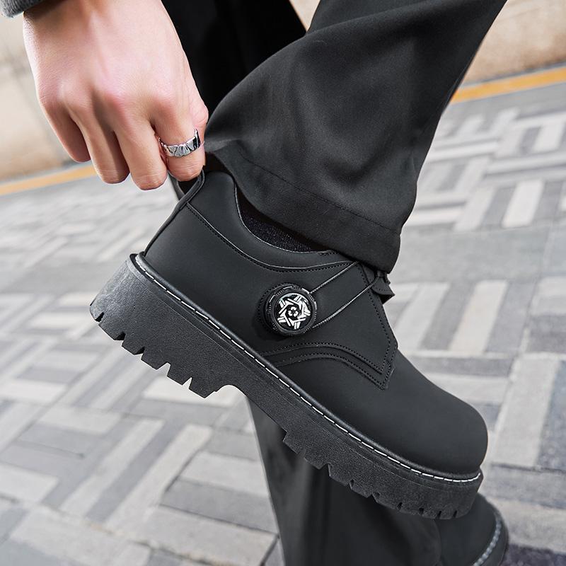 Fashion CYYTL Dress Shoes Leather Office Work Mens Loafers Casual Platform Sneakers Outdoor Walking Fashion Sport Luxury Designer Summer