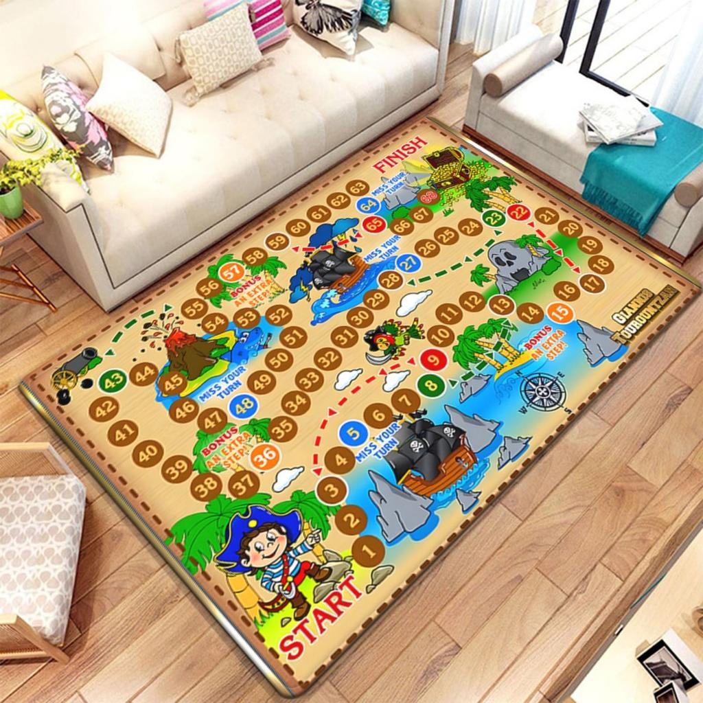 Baby Play Mat Educational Toy for Children Crawling Carpet Game Activity Gym Playground  Printed Kids Rug Foam Floor Floor Mats