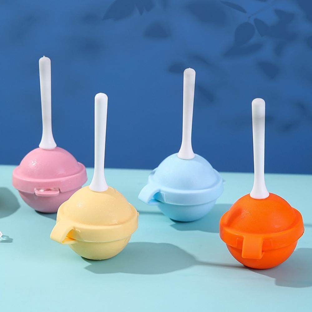 Mini Silicone Popsicle Mold with Removable Lids Lollipop Ice Maker Quality Silicone Ice Molds Bar