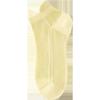 Girls' Summer Thin Breathable Mesh Antibacterial Short Socks - Sweet Solid Colors