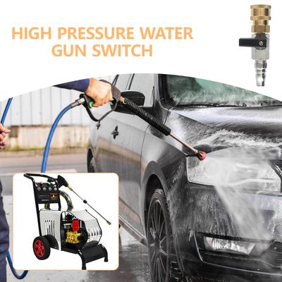 Versatile Metal Shut Off Valve Professional Air Shut Off Switch Washer Spray Valve for Garden Watering Solution