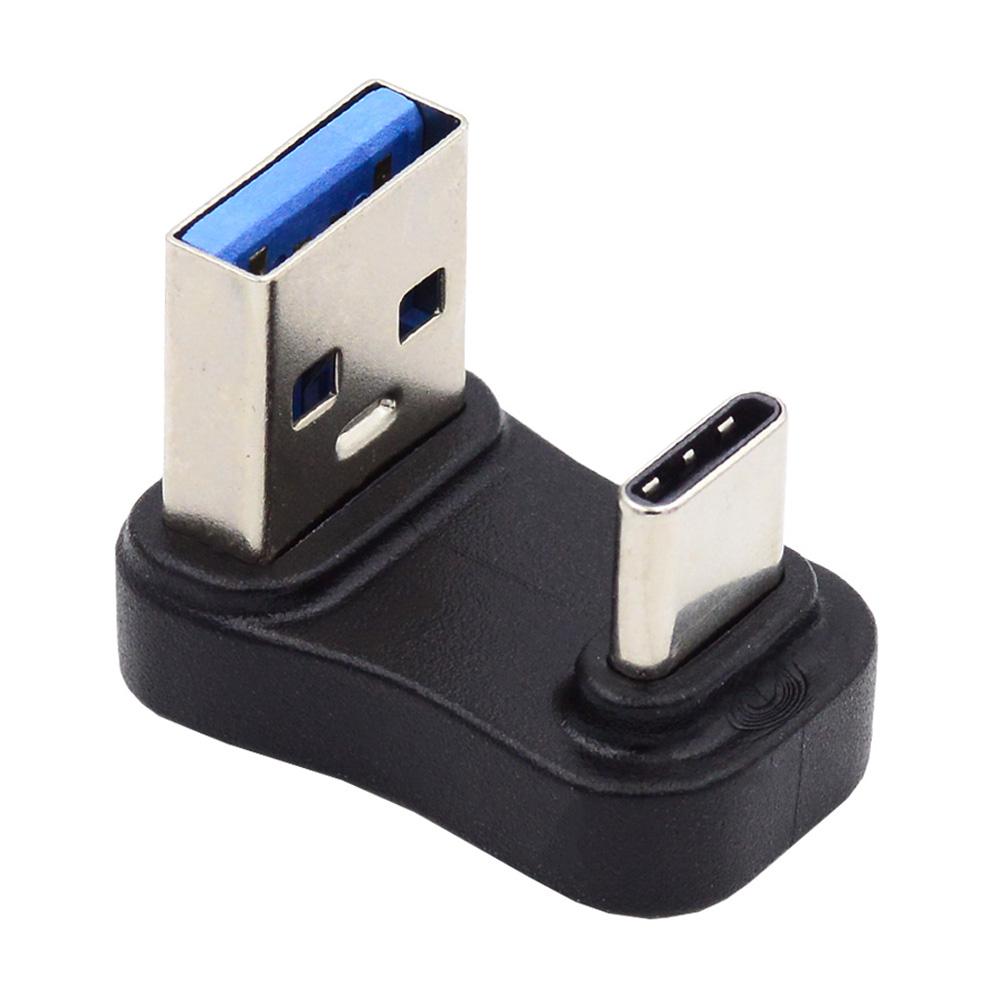 

UC-070-TC007 USB 3.0 Type-A Male to USB 3.1 Type-C Male Connector 10Gbps Data Transfer Charge Adapter As Shown A