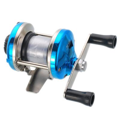 New Mini 5.2:1 Ice Fishing Reels Metal Right Left Hand Bait Reel Casting Spinning Wheel Beach Accessories With Fishing Line