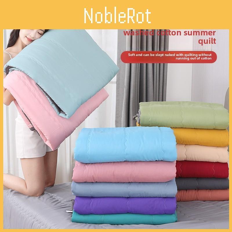 Water Cotton Wash Comforter For Single And Double Beds With Maintenance Easy