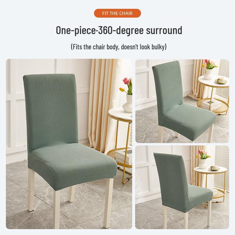 Universal Elastischer Stuhlbezug - Fleckenabweisend, Allumfassend für Esszimmerstühle und Hocker