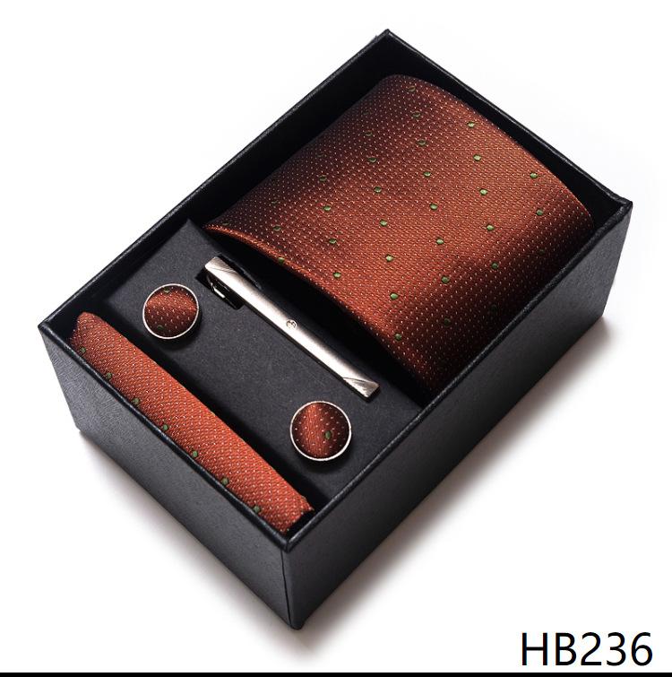 Cravate formelle pour homme, boutons de manchette, serviette de poche, costume six pièces, costume haut de gamme, petit foulard carré, motif rétro, marié, mariage