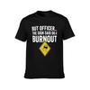 BURNOUT Road Racing Tuning Motorsport TShirt Sporty Breathable Short Sleeve TShirt
