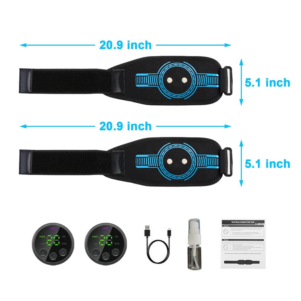 Durable And Safe Usb Rechargeable Abdominal Muscle Trainer Abdominal Toning Belt Muscle Toner Waist Arm Leg Training Home Gym Fitness Massager