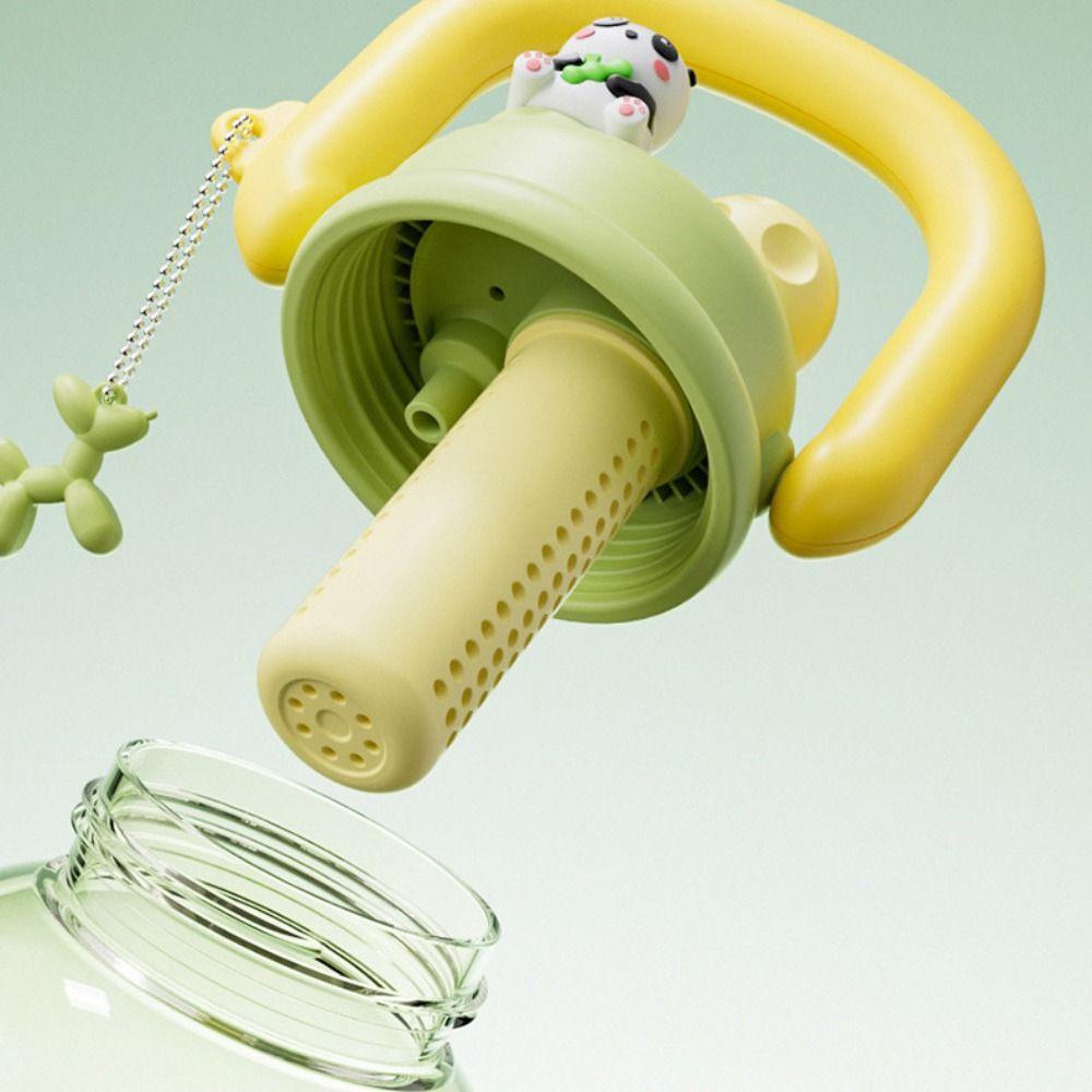 Panda Sippy Cup 800ml Clear Drink Bottle Cute Sports Water Bottle  Outdoor Sports