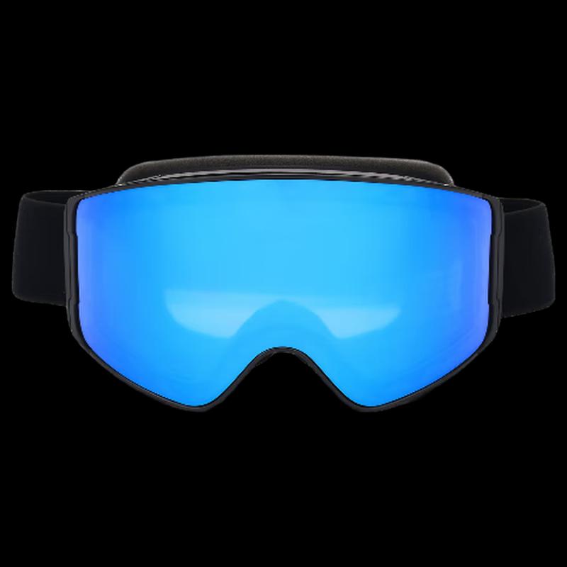 Cylindrical Double-Layer Ski Goggles