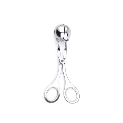 Máquina para hacer albóndigas de cocina, práctica máquina de albóndigas de acero inoxidable, bola de pescado, bola de arroz, herramienta de molde, Clip para albóndigas