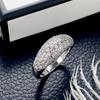 New Accessories, Light Luxury Full of Zircon Exquisite Rings, European and American Luxury Dinner Celebrity Jewelry