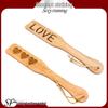 Bamboo & Wooden Rackets: Fun Couple's Paddles, Unique Toys, Heart-Shaped Designs, Perfect for Love Letter Props.