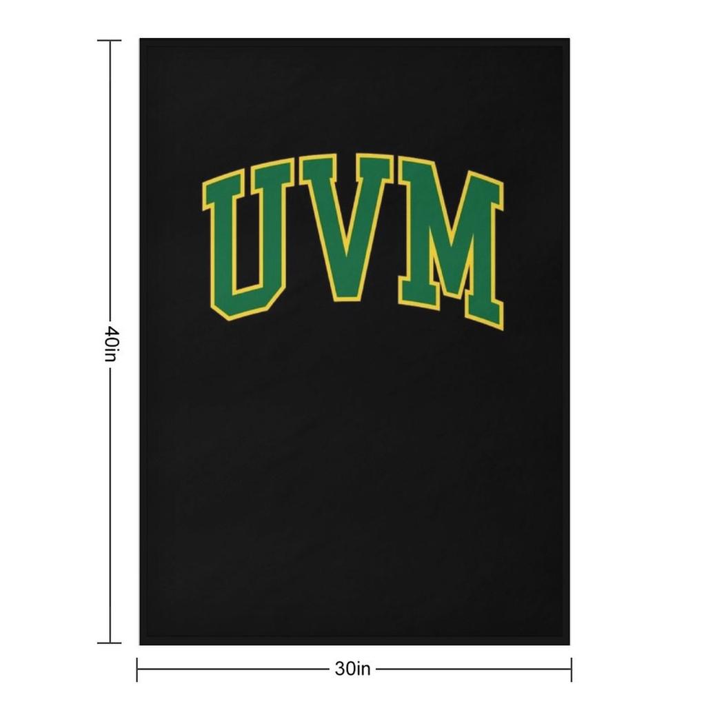 University of Vermont - UVM - Catamounts Throw Blanket wednesday Decorative Sofas cosplay anime Soft Plush Plaid Blankets