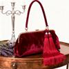 Lightweight Keychain with Double Tassels Multipurpose Vertical Tassels Decoration for Keys Purses Backpacks