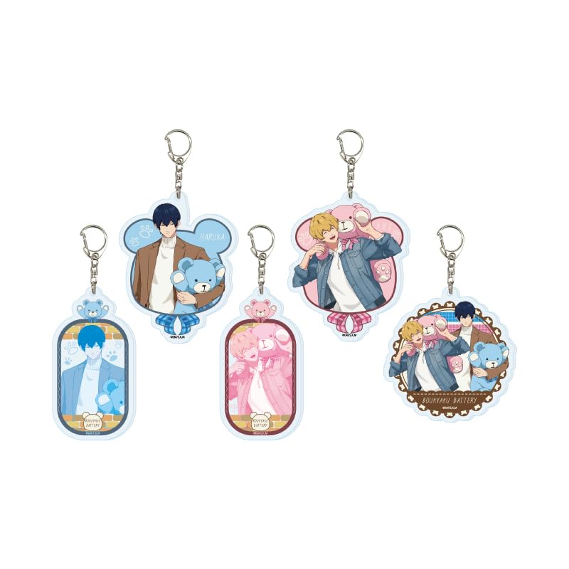 

TV Anime 02 Bear Plush Toy Acrylic Keychain Box of 5 Oblivion Ver. [Original Illustration]