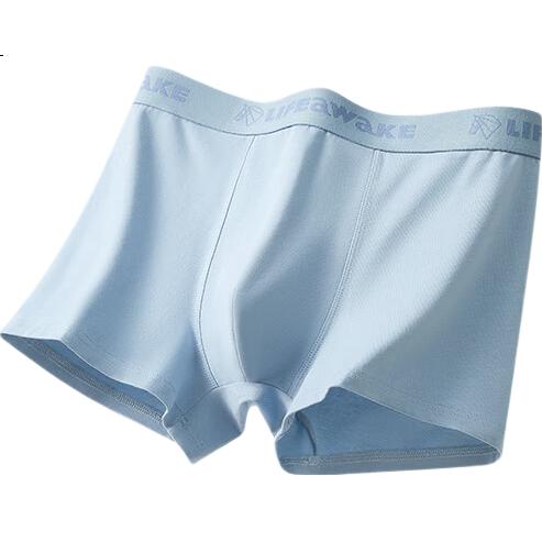 HLA Men’s Underwear 25 New Pure Cotton 95% Cotton 10A Antibacterial Comfortable Breathable Boxer Briefs 3-Pack
