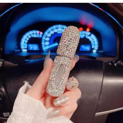 Exquisite Portable Perfume Decanter: Bottom-Fill, Press-Type Spray Bottle