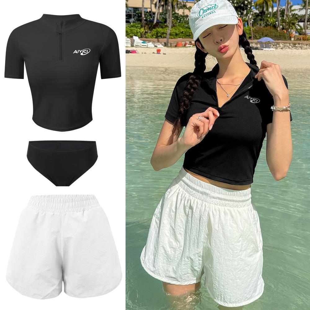 Women s Long Sleeve Sun Protection Surfing & Diving Swimsuit - Slim Fit Jellyfish & Snorkeling Suit L