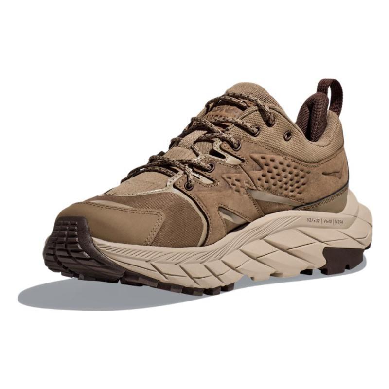 HOKA One One Anacapa Low Gore Tex Dune Oxford Tan Sneaker 1122017-DOTN