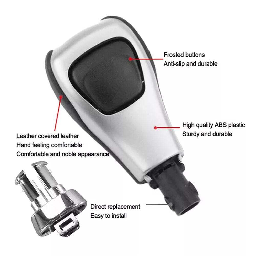 1 Set Shifter Knob With Mounting Kit For Jeep Cherokee 2014-2018