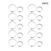 20pcs Boot Clamp Include Stainless Steel 10X-Short Bands + 10X-Large Bands For Auto / ATV CV  Joint Axle&CV Boot Clamps Kit