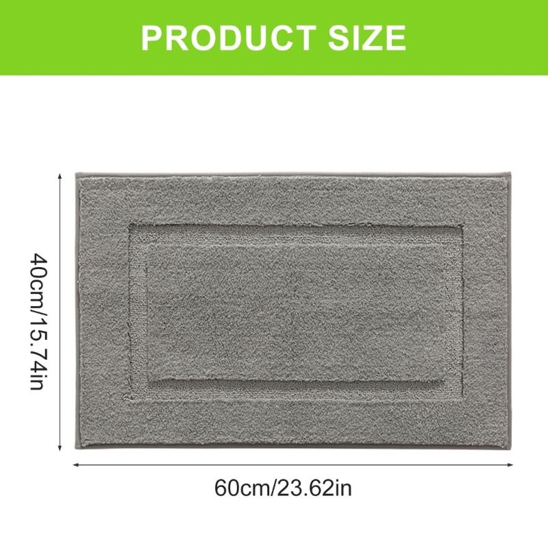 Skin Friendly Mats Super Absorbent Entryway Doormat NonSlip Carpet Low Profiles Washable Area Rug for Indoor Use